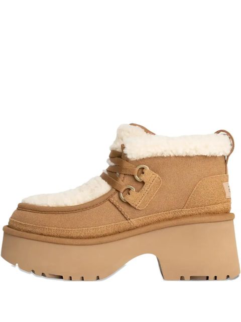 UGG New Heights lace-up platform boots - Brown - zdjęcie produktu nr 1
