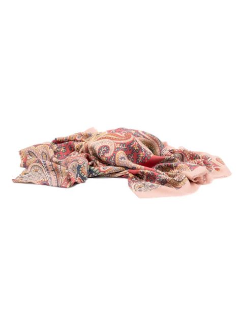 ETRO paisley-patterned scarf - Pink - zdjęcie produktu nr 2