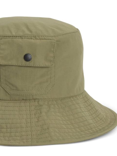 Barbour flap-pocket bucket hat - Green