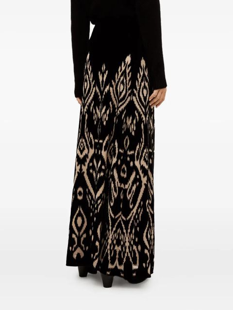 Ba&Sh Alpha patterned skirt - Black