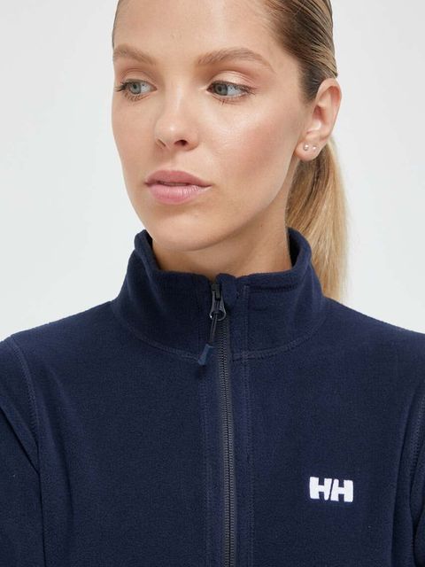 Helly Hansen bluza sportowa Daybreaker kolor granatowy gładka 51599