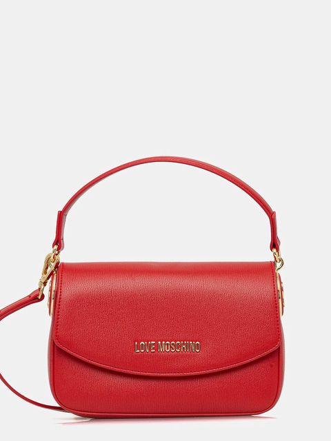 Love Moschino torebka kolor czerwony JC4372PP0NKF0500 - zdjęcie produktu nr 1