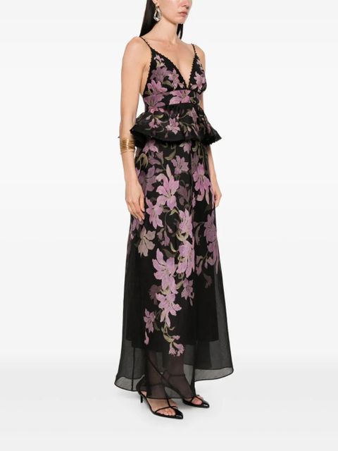 ZIMMERMANN Dawning maxi dress - Black