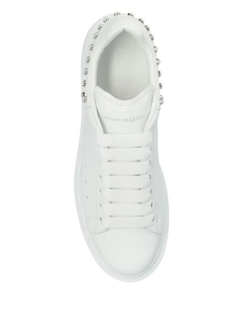 Alexander McQueen Oversized stud-embellished sneakers - White - zdjęcie produktu nr 2