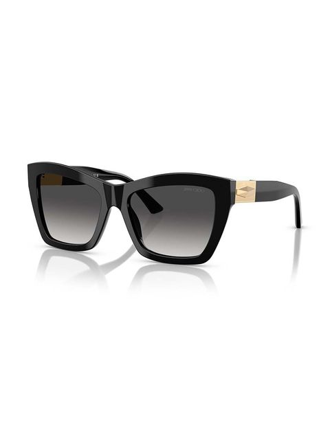 Jimmy Choo okulary przeciwsłoneczne damskie kolor czarny 0JC5031