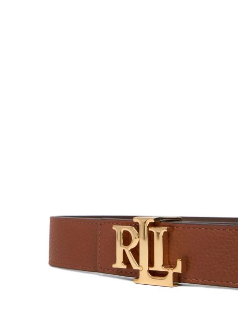 Lauren Ralph Lauren logo-buckle belt - Brown