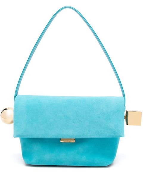 Jacquemus The Rond Carré shoulder bag - Blue