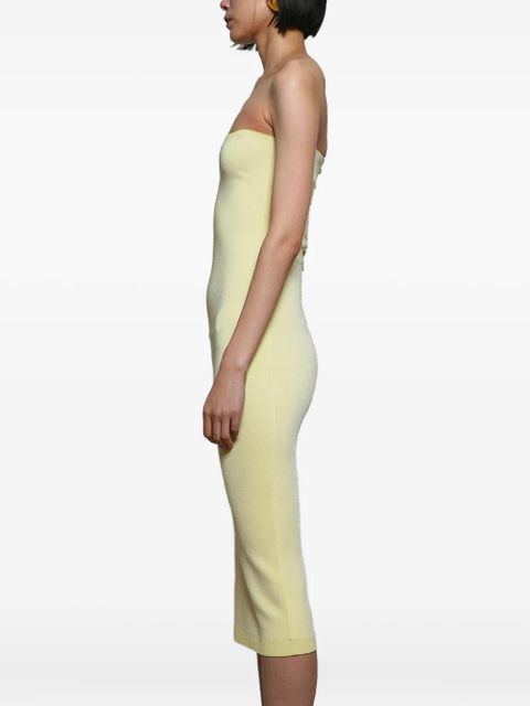 Jacquemus Sera midi dress - Yellow