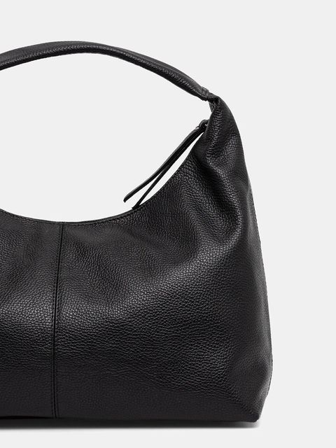 Answear.LAB torebka skórzana kolor czarny - zdjęcie produktu nr 2