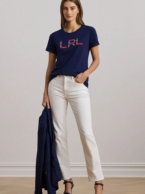 Lauren Ralph Lauren t-shirt bawełniany