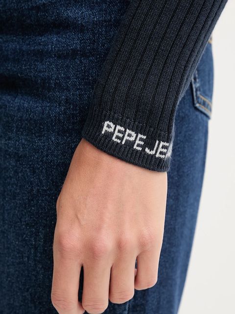 Pepe Jeans sweter damski kolor granatowy lekki PL7000025