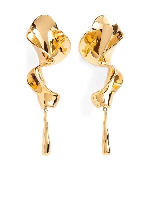 KHAITE Tidal drop earrings - Gold - zdjęcie produktu nr 1