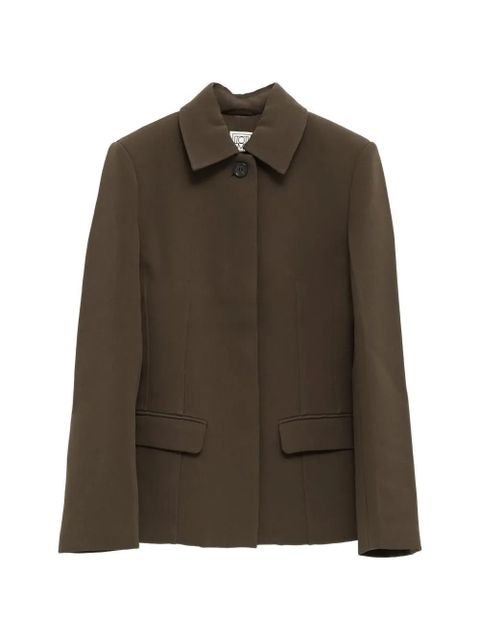 TOTEME notched collar pocket jacket - Brown - zdjęcie produktu nr 1