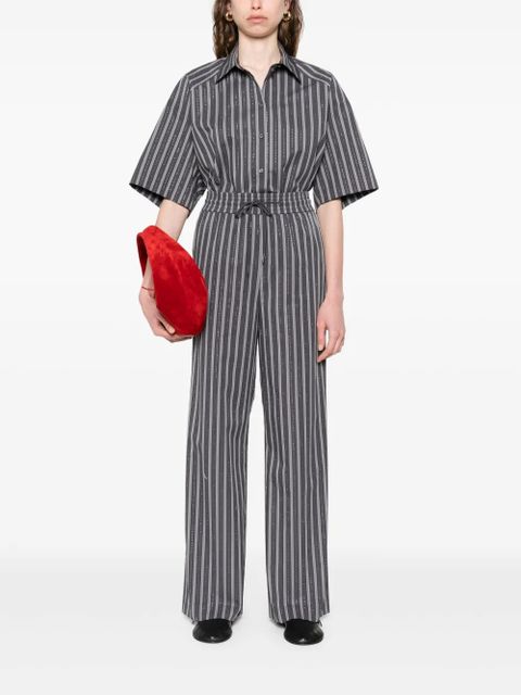 SANDRO crystal-embellished shirt - Grey - zdjęcie produktu nr 2