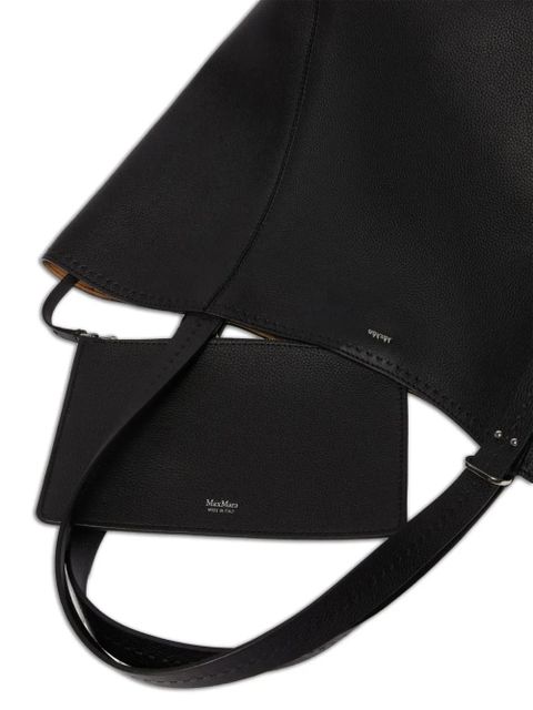 Max Mara Archetipo logo tote bag - Black