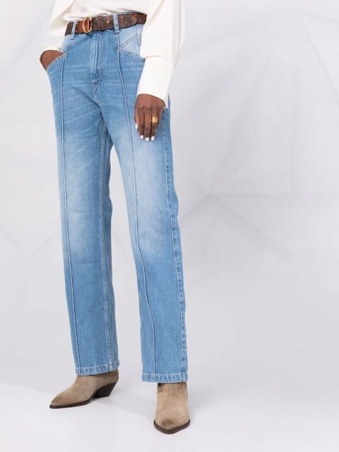 Isabel Marant Nadege straight-leg jeans - Blue