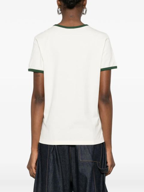 Moncler logo-print T-shirt - Neutrals
