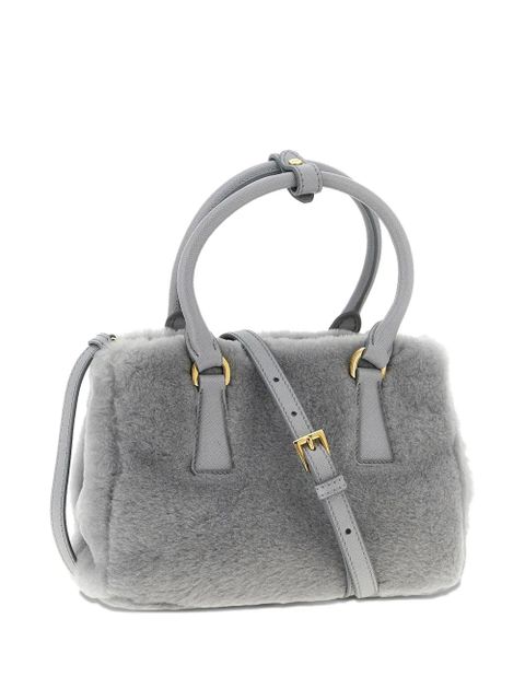 Prada mini Galleria tote bag - Grey - zdjęcie produktu nr 2