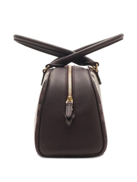 Burberry Highlands check-pattern bowling bag - Brown