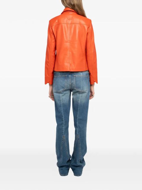Zadig&Voltaire Liam buttoned jacket - Orange