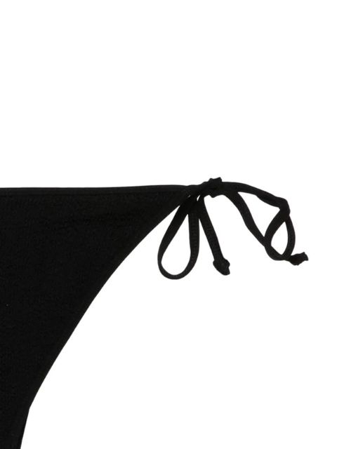 Bond-eye Anisha tie textured bikini bottoms - Black - zdjęcie produktu nr 2