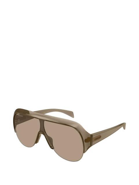 Gucci Eyewear pilot sunglasses - Brown - zdjęcie produktu nr 2