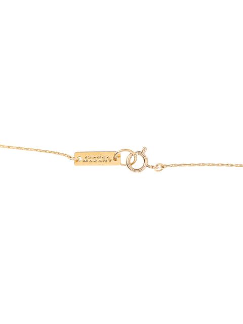 ISABEL MARANT embellished stone necklace - Gold