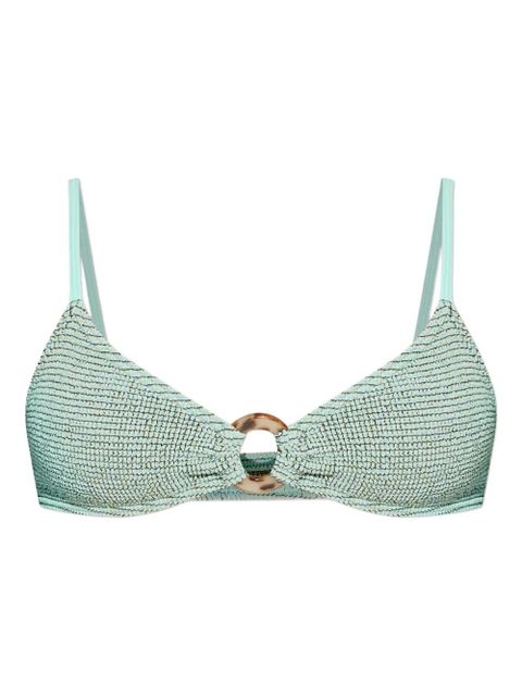 Bond-eye Ring Lissio bikini top - Green - zdjęcie produktu nr 1