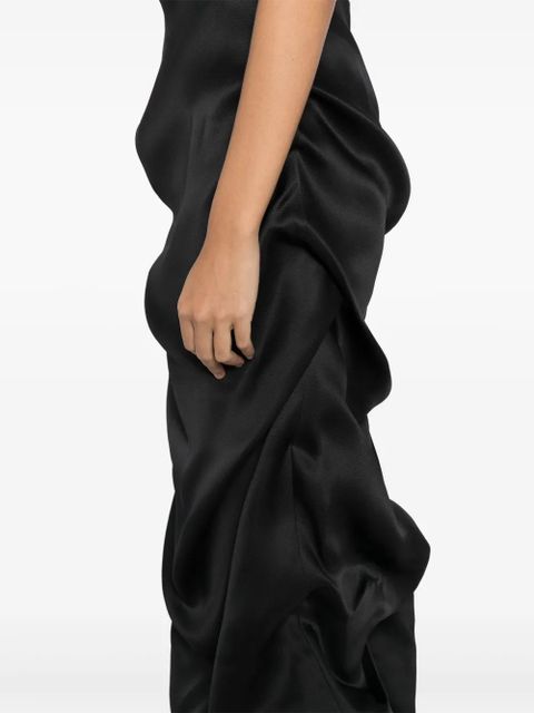 KHAITE Olula skirt - Black
