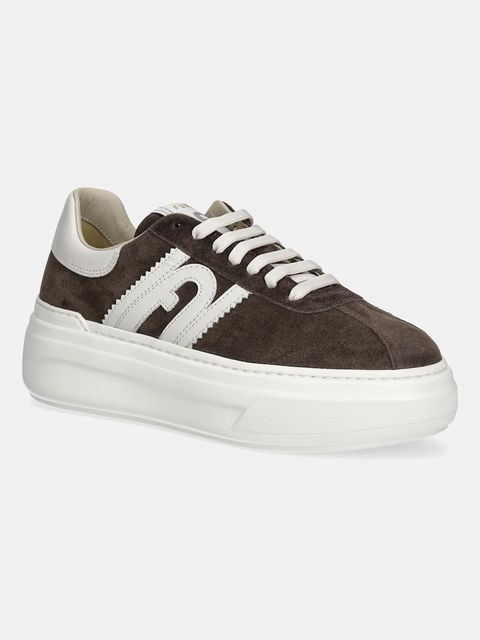 Furla sneakersy zamszowe Nuage Lace-Up - zdjęcie produktu nr 1