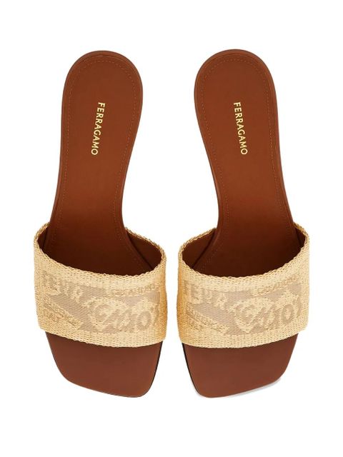 Ferragamo 55mmm Venna sandals - Neutrals - zdjęcie produktu nr 2