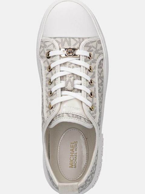 MICHAEL Michael Kors tenisówki Evy Lace Up kolor beżowy 43F5EYFS1B.150