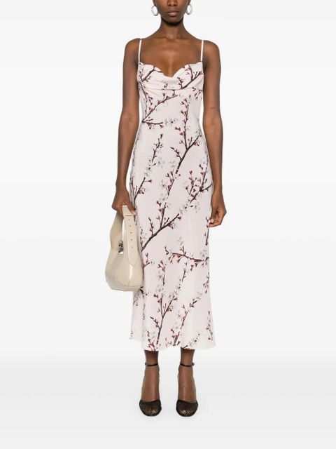Alexander McQueen Blossom midi dress - Pink - zdjęcie produktu nr 2