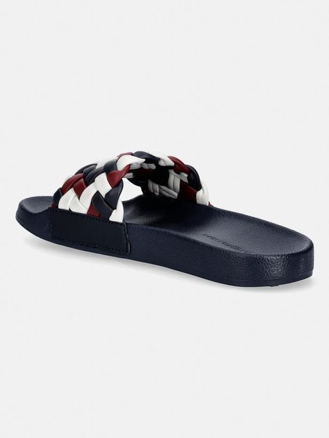 Tommy Hilfiger klapki TH CORNROW POOL SLIDE - zdjęcie produktu nr 2