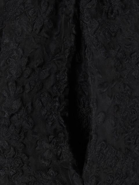 Cecilie Bahnsen patterned-jacquard skirt - Black