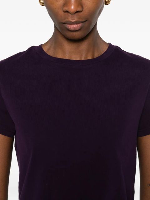 AGOLDE Adine crew-neck T-shirt - Purple