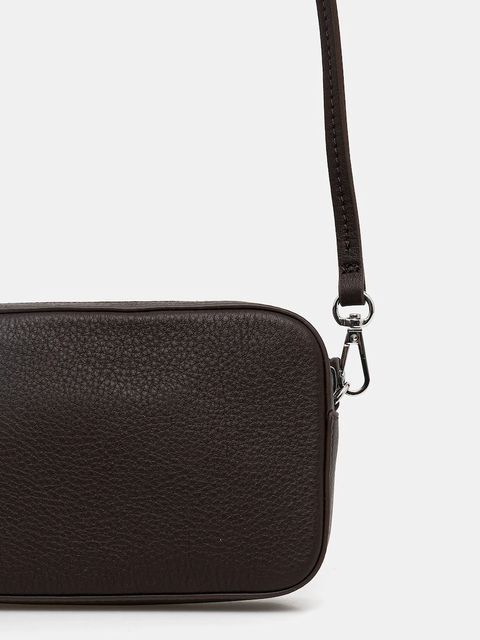 Marc O'Polo torebka skórzana kolor brązowy 5000009087