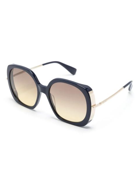 Max Mara Eyewear square-frame sunglasses - Blue - zdjęcie produktu nr 2