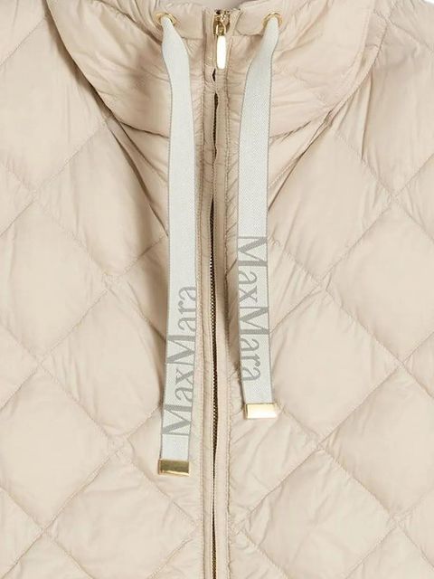 Max Mara quilted puffer jacket - Neutrals - zdjęcie produktu nr 2