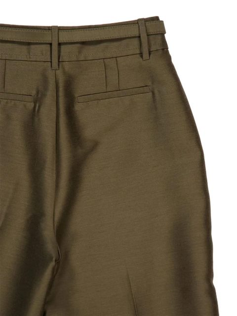 ZIMMERMANN Rebellion structured flare trousers - Green