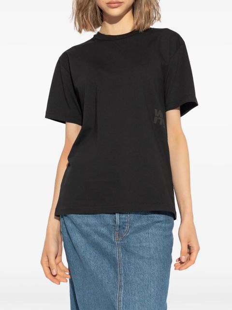 Alexander Wang logo-print cotton T-shirt - Black