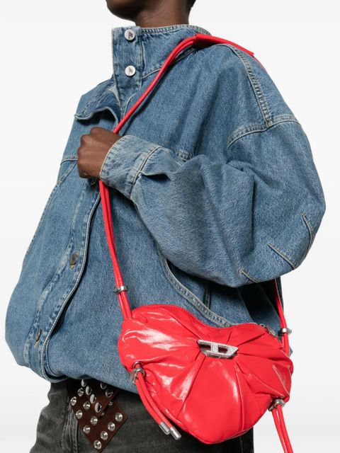 Diesel Scrunch-D Heart crossbody bag - Red - zdjęcie produktu nr 2