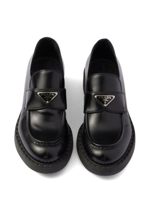 Prada 50mm Chocolate loafers - Black