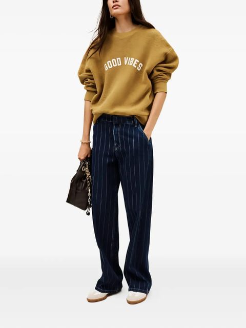 Ba&Sh Recchi striped jeans - Blue