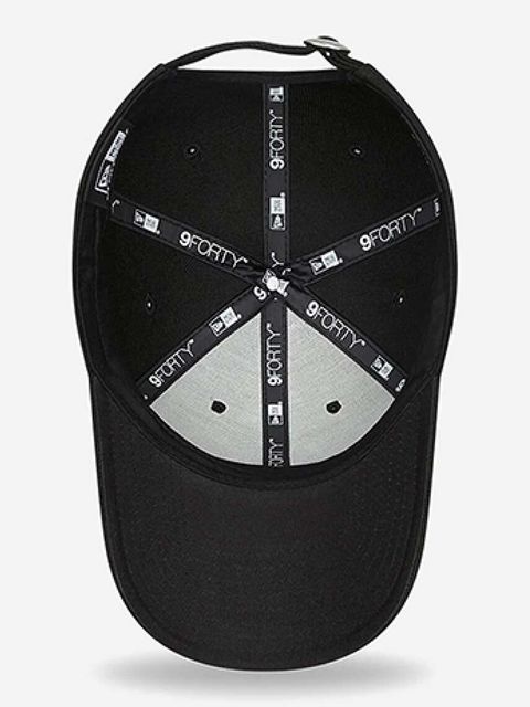 New Era czapka z daszkiem kolor czarny z aplikacją 60184647