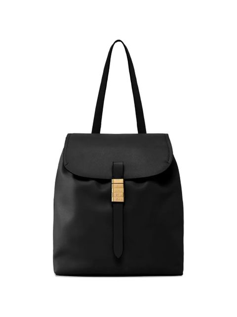 PINKO leather strap backpack - Black - zdjęcie produktu nr 1