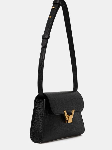 Coccinelle kopertówka skórzana kolor czarny E1 QTF 12 03 01