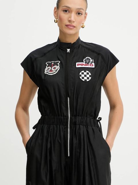 Pinko kombinezon z domieszką jedwabiu