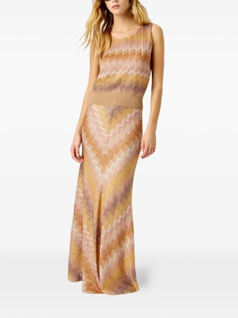 Missoni zigzag top - Orange - zdjęcie produktu nr 2