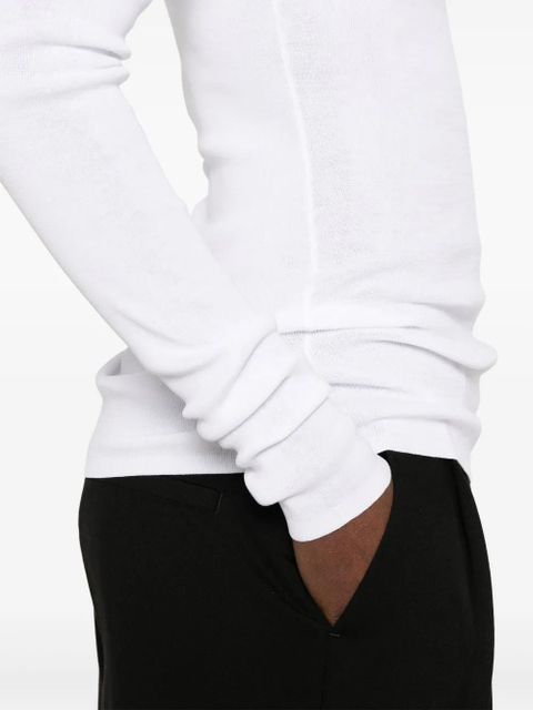 TOTEME compact cotton T-shirt - White